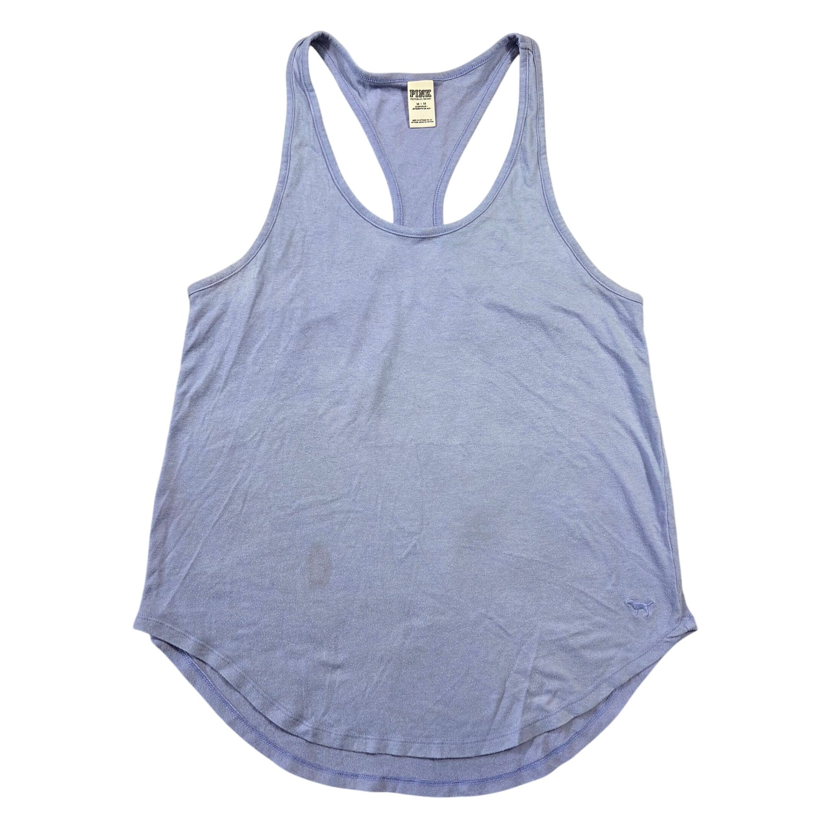 Pink Victoria's Secret Racerback Sleep Tank Top Purple Heather Medium Lounge